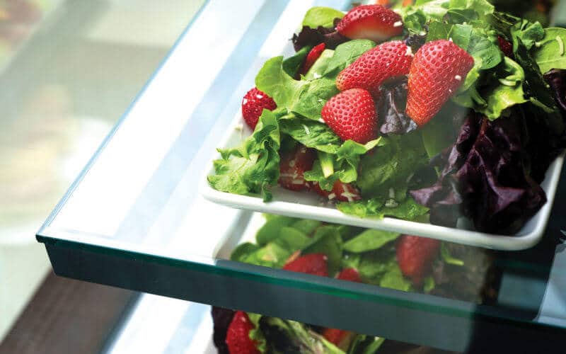 Structural Concepts Reveal food showcasing salad