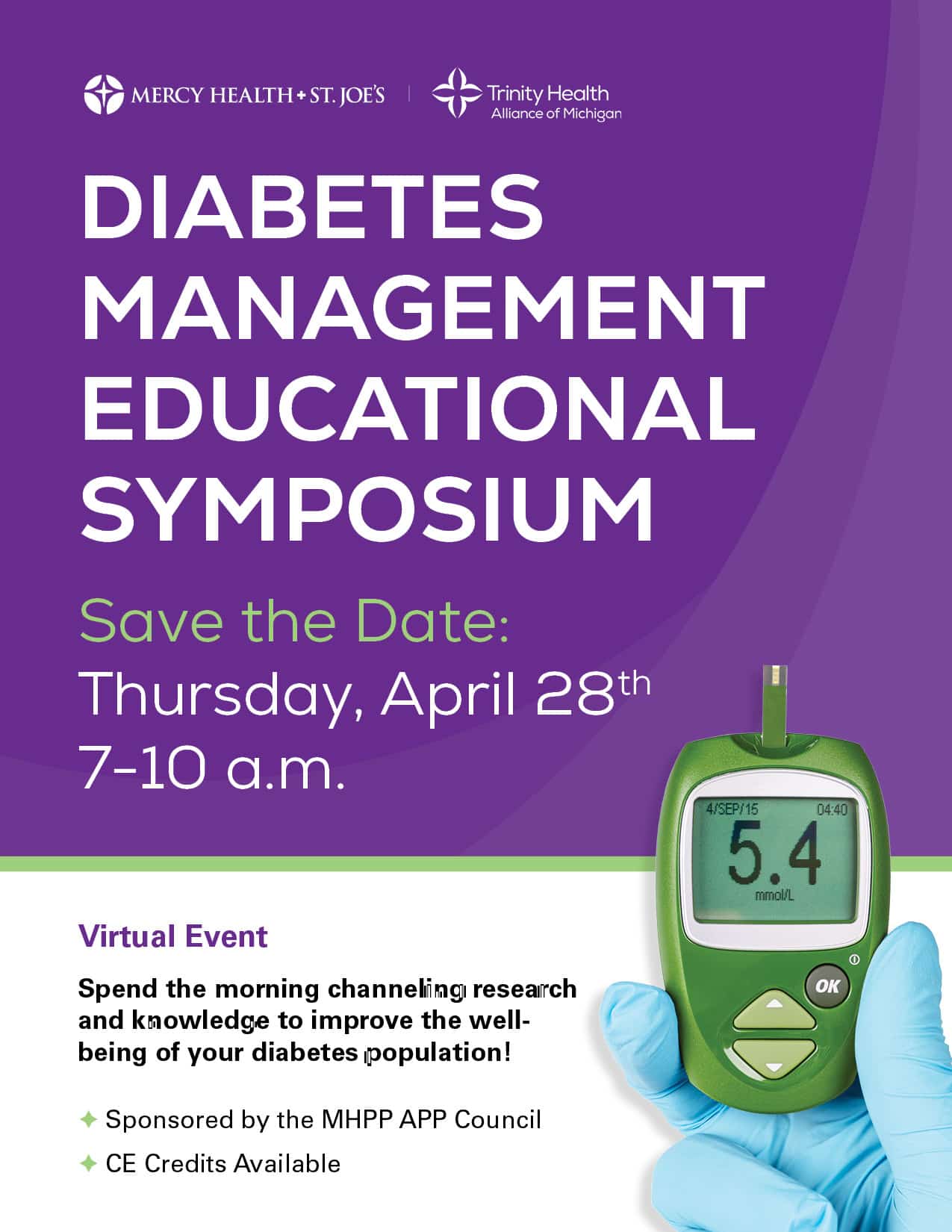 Trinity Health Alliance of Michigan: Diabetes Management Flat