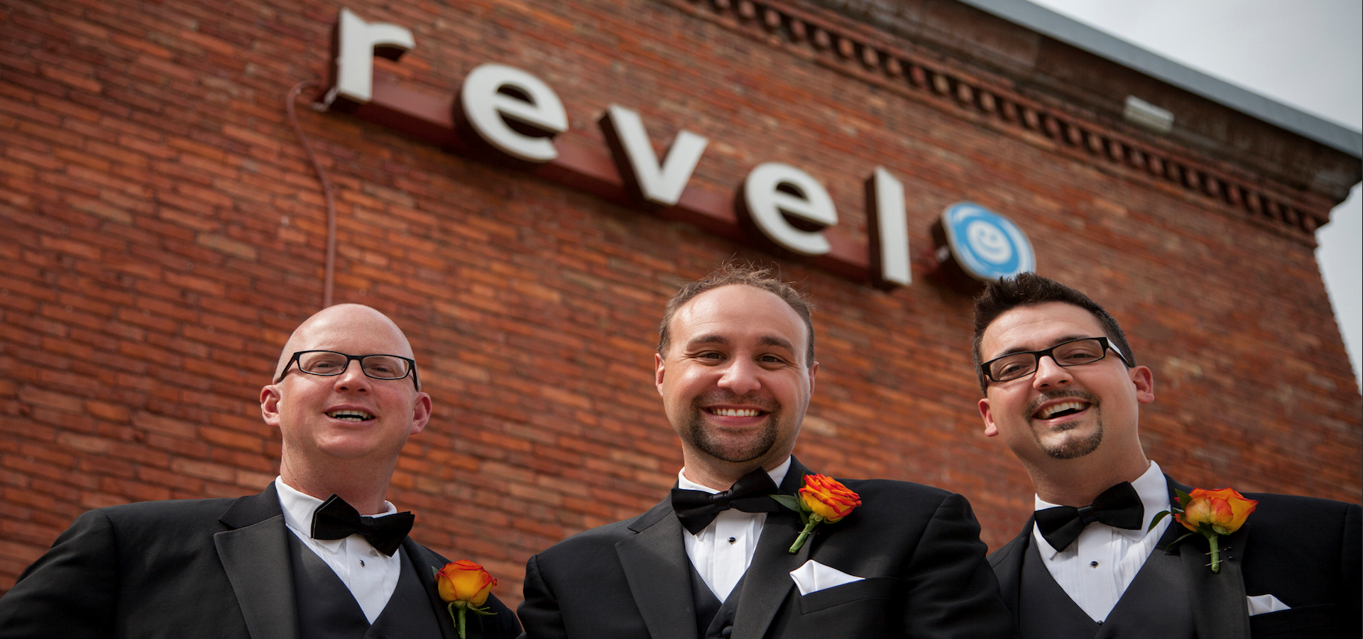 Jason, Andy and Don in front of Revel office